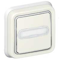 Plexo complet encastré, une commande d'éclairage étanche idéale pour les lieux humides