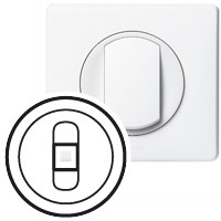 Céliane, un enjoliveur à monter sur mécanisme et à compléter d’un support et d’une plaque de finitio