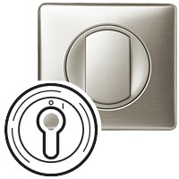 Céliane, un enjoliveur à monter sur mécanisme et à compléter d’un support et d’une plaque de finitio