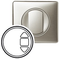 Legrand - enjoliveur céliane pour interrupteur individuel radio - rts somfy - finition titane