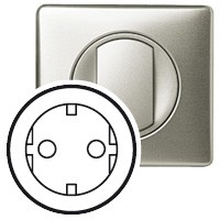 Céliane, un enjoliveur à monter sur mécanisme et à compléter d’un support et d’une plaque de finitio