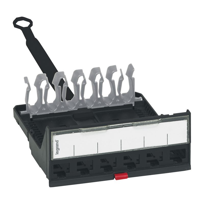 Legrand - cassette nue pour panneaux de brassage droits à équiper lcs³