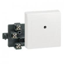 Prise tv/rd/sat terminale appareillage saillie composable - blanc