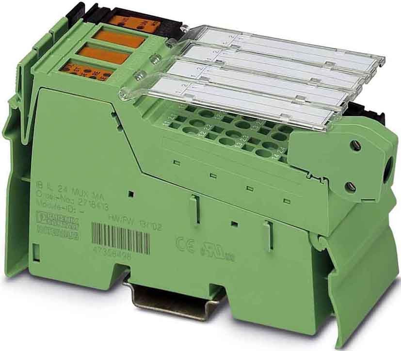 Multiplexeur de terrain inline, complet avec accessoires (connecteurs et étiquettes), transmission s