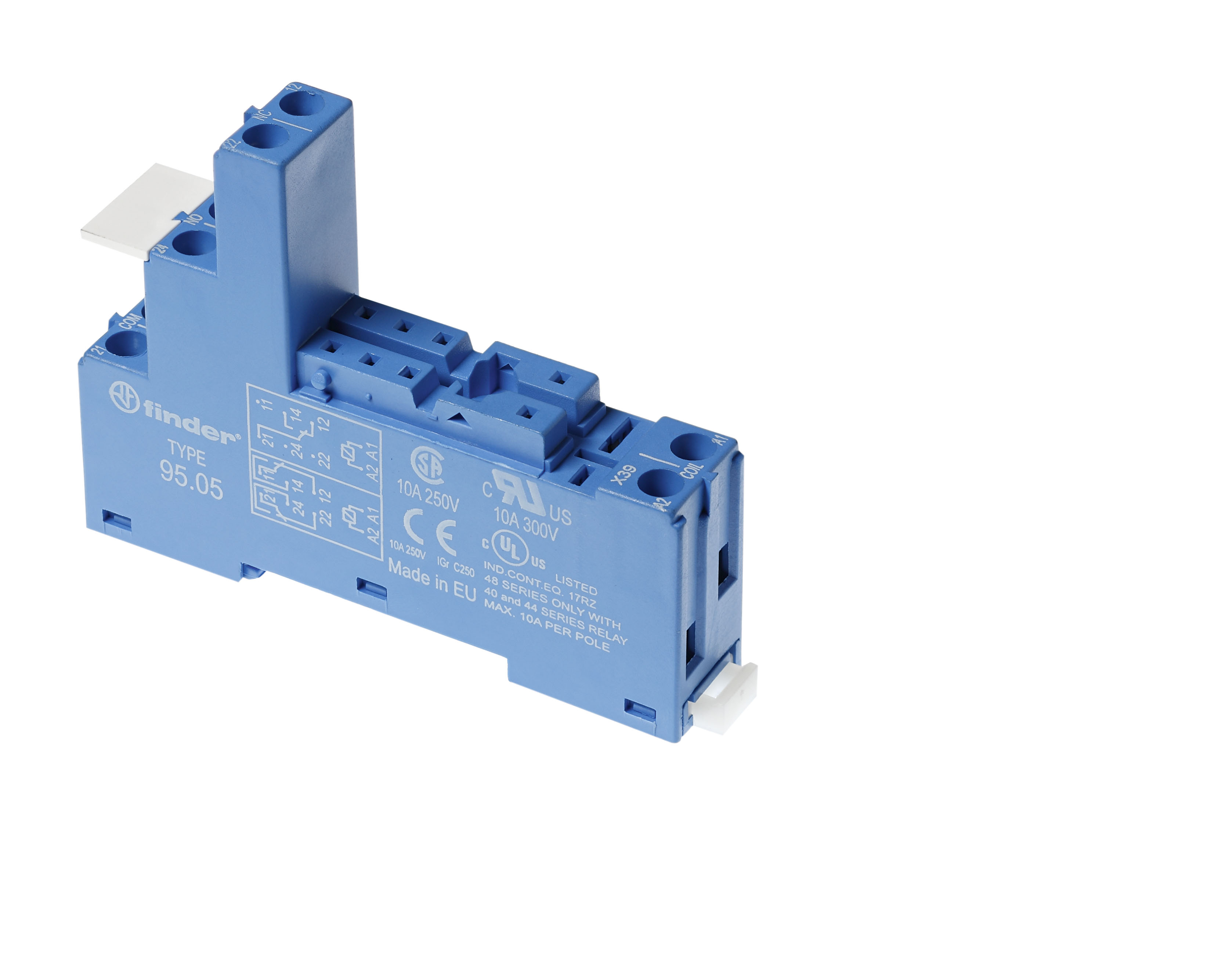 Socle de borne à vis grille 5.0 Mm, 10a, 250v