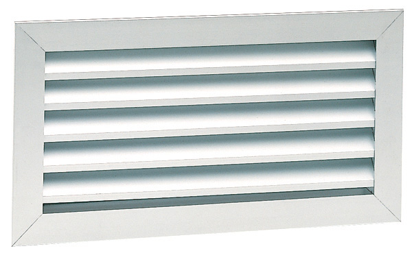 Gra 300x150 b - grille reprise alu blanc 300x150