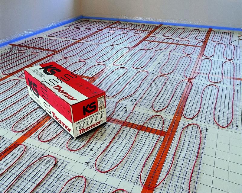 Plancher rayonnant électrique - ks largeur 60 cm sans thermostat 0580w