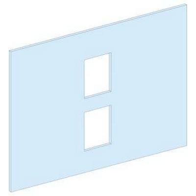 Plastron pour inverseur de sources nsx630 horizontal avec télécommande