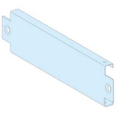 Prisma p - plaque latérale - pour cellule, profondeur 600 mm - h 100mm - p 600mm - blanc ral 9001