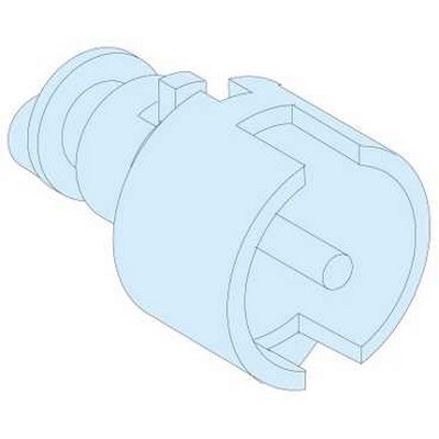 Prisma - insert serrure double barre din