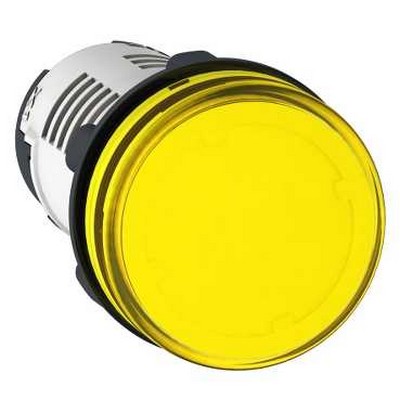 Harmony voyant rond - ø22 - jaune - led intégrée - 230 v