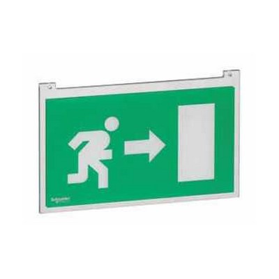 Ecran polycarbonate pour bloc à tranche à led - simple face