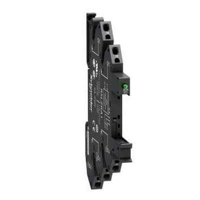Zelio relay rsl - embase - del - module de protection - utilisation 12vacdc et 24vacdc - raccordemen