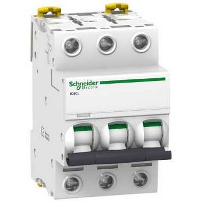 SCHNEIDER ELECTRIC Acti9, iC60L disjoncteur 3P 16A courbe K