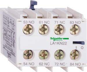 Tesys - bloc de contacts auxiliaires instantanés - pour contacteurs tesys k - bornes vis-étrier - ca