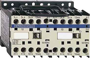 Tesys - contacteur-inverseur k - verrou méca - 3p - 3f - contact aux. 1O - bobine 48vca 50/60hz - 0,