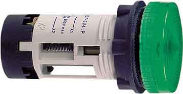 Harmony voyant rond - ø22 - vert - led intégrée - 230 v