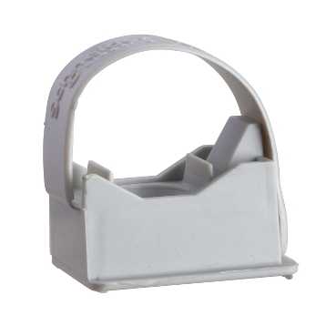 Mureva fix - instaclip pour conduits ø 25mm - gris (ral 7035) - utilisation intérieure - pa (polyami