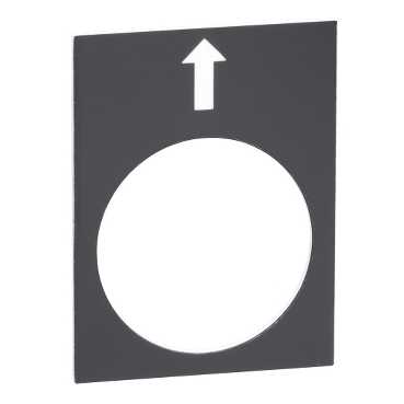 Harmony - étiquette - 30x40mm - noir - gauche pv