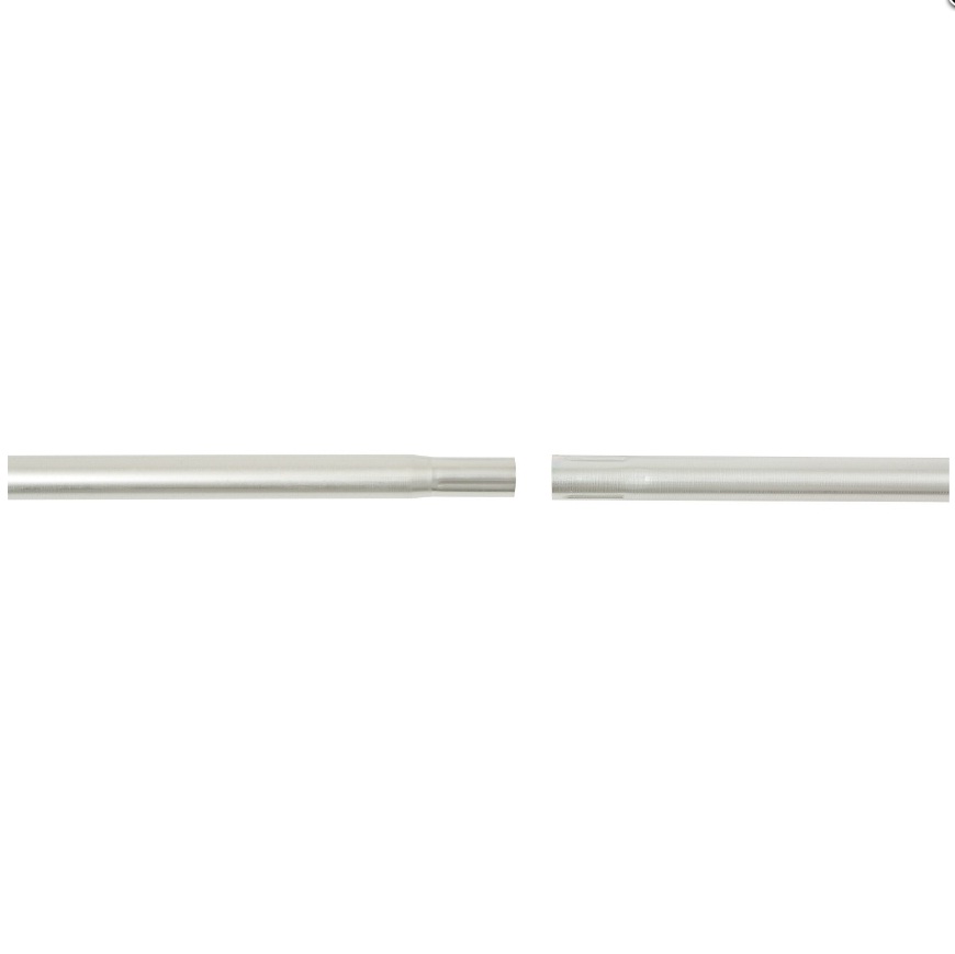 Troncon 1 metre diametre 50 c - zinc bleu