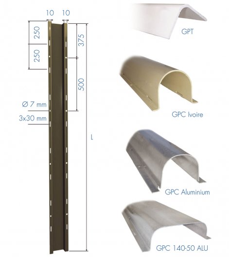 Spacial SM - tresse de masse - L150mm section 6mm2 Schneider Electric