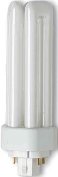 Lampe fluorescente compacte osram dulux t/e plus 4 pin - gradable (3…100%) - 26w - 1800lm 3000k 2000