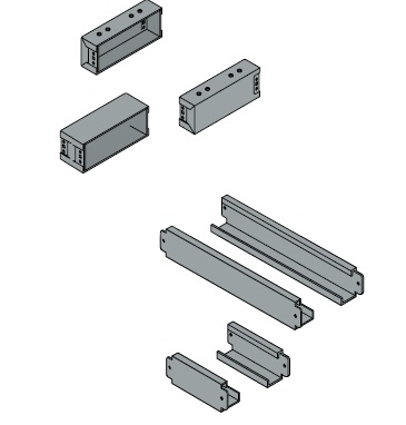 Socle gaine a cable armoires artu (x2)