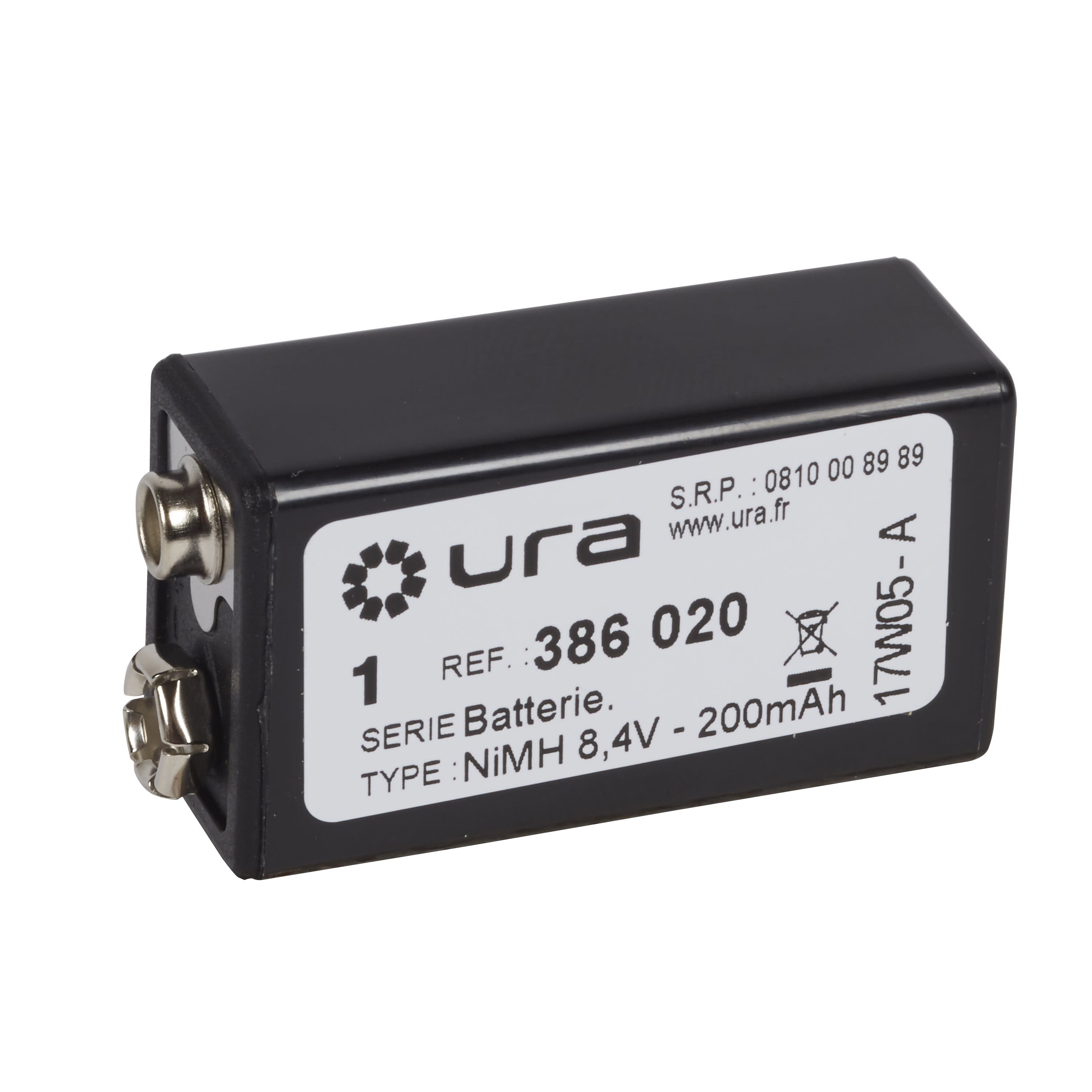 Ura - batterie nimh - 8,4v - 200mah