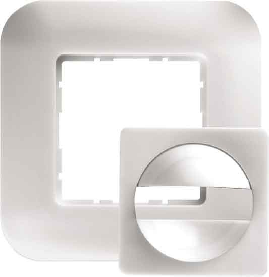 Enjoliveur 180 - ral9010 blanc pur