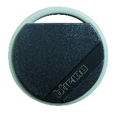 Bticino - badge de proximité résidents 13,56mhz couleur noir