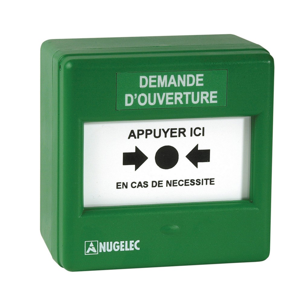 Membrane declencheur vert