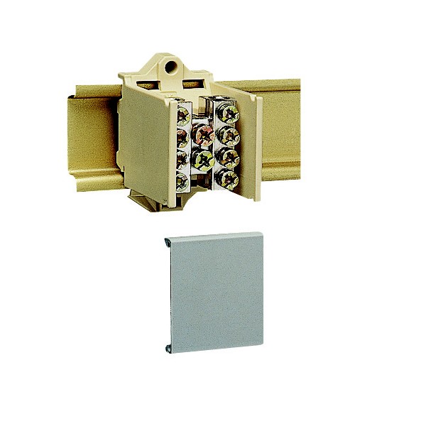 Bloc jonction 1p 2x25 + 4x16 + couvercle de protection