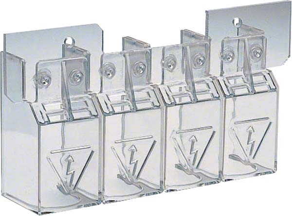 Capot cache borne 4p interrupteur 63a à 100a