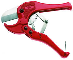 Coupe-tubes-moulures p.v.c a cliquet 205 mm cap. Max d. 2 Mm