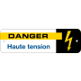 SIG100 PLAQUE DANGER HT photo du produit