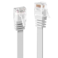 Cable reseau Plat Blanc Cat.6 photo du produit