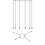 Wireflow Free-Form, Suspendue, photo du produit