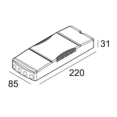 INFORM POWER SUPPLY 60W DIM5 photo du produit