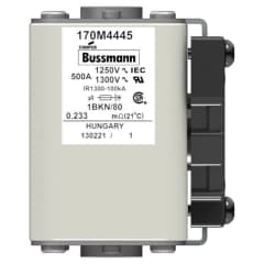 FUSE 500A 1250V 1BKN/80 AR CU photo du produit