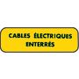 plaque alu cables electriques photo du produit