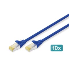 CAT 6A S-FTP LSZH, 0.5m, X10, photo du produit