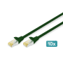 CAT 6A S-FTP LSZH 1m, X10, ver photo du produit