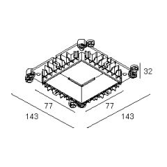 MOUNTING KIT 75 TRIMLESS photo du produit