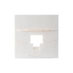 Plastron 45x45 pour 1 RJ45 photo du produit