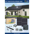 Kit solaire 6Kw tri toit tuile photo du produit