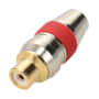 Conn RCA nickel F D 6 rouge photo du produit