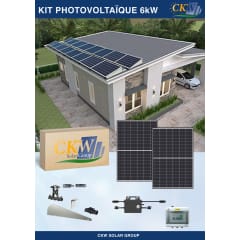 Kit 6Kw micro.ond toit plat photo du produit