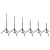 Pied enceint,175cm,paire-LS01K photo du produit