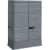 Armoire Ecrins 2 modules gris photo du produit