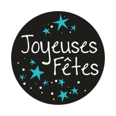 Gobo Joyeuses Fêtes 30mm photo du produit